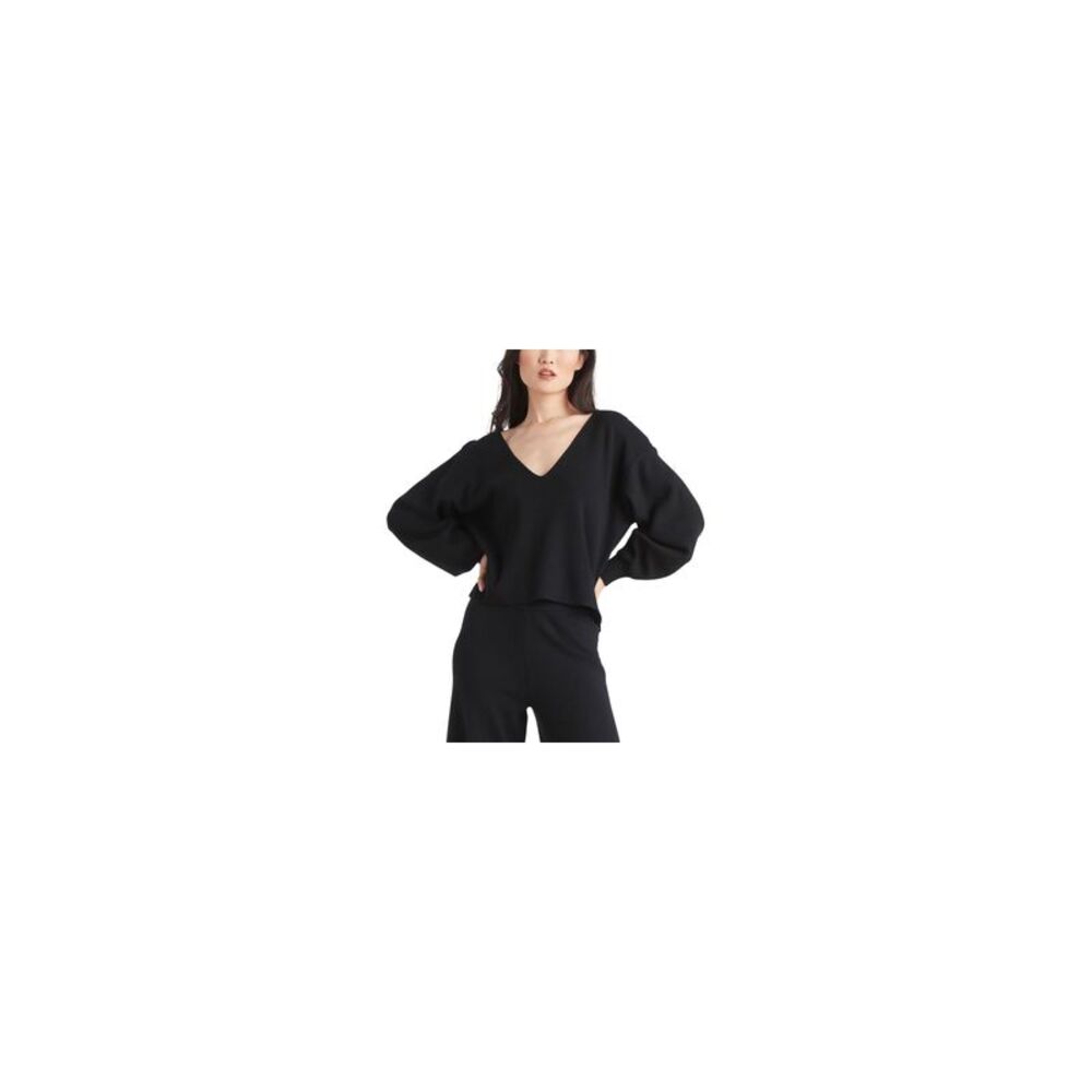 Black Tape Relaxed Fit Sweater